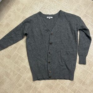 Grey cardigan madewell